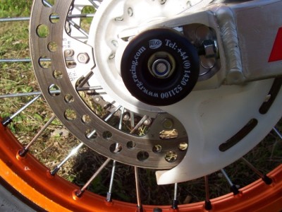 Chrániče kyvné vidlice, CRF250-450 '02-'04 / CRX250 '04, černé